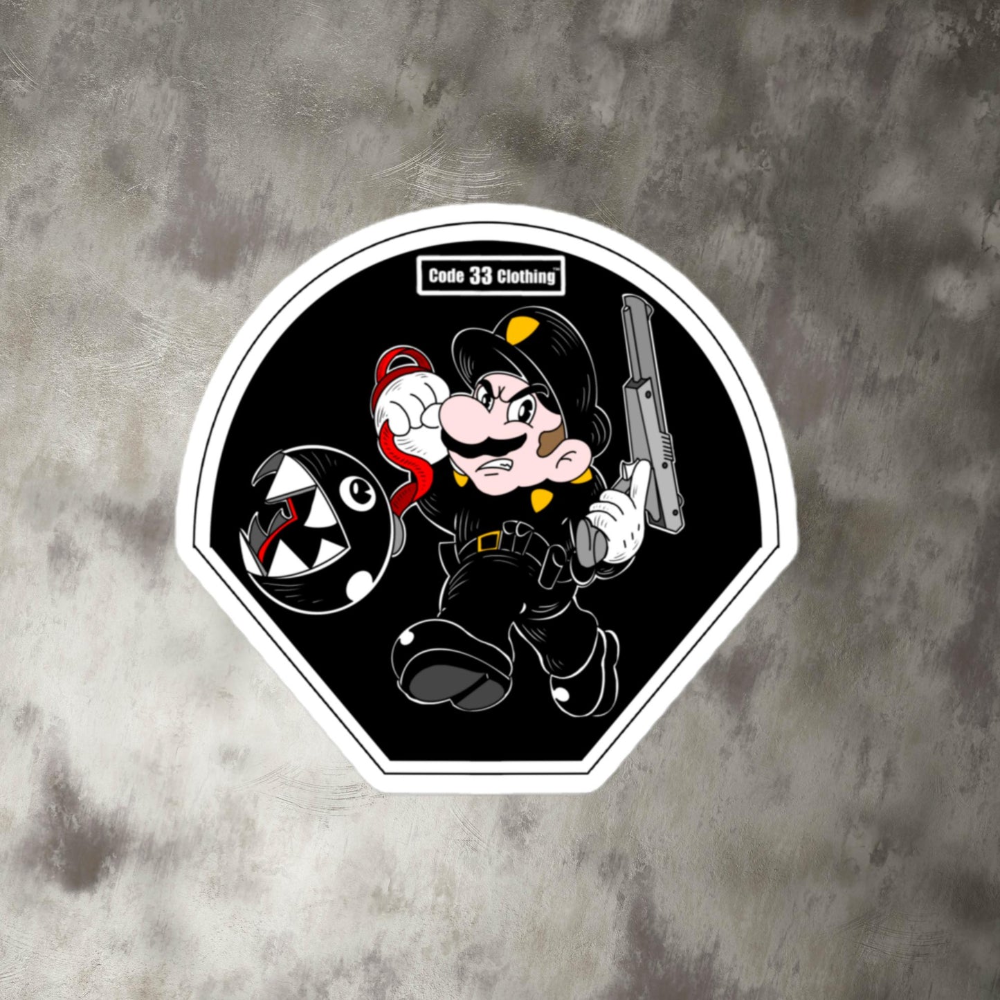 K9 Chain Chomp Sticker
