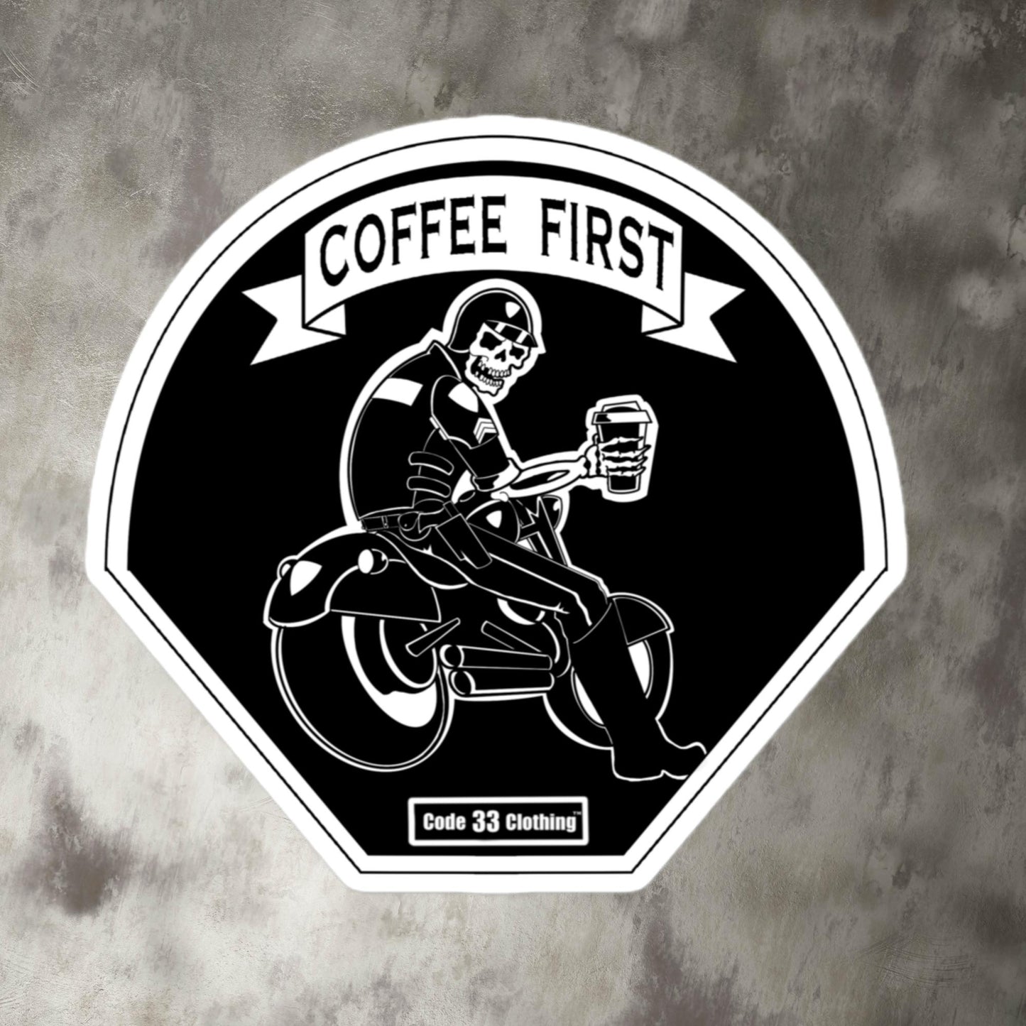 Coffee First Sticker