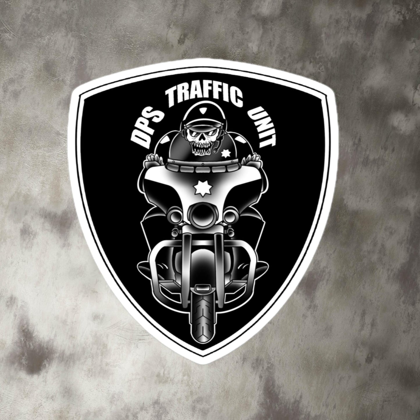 DPS Traffic Unit Sticker