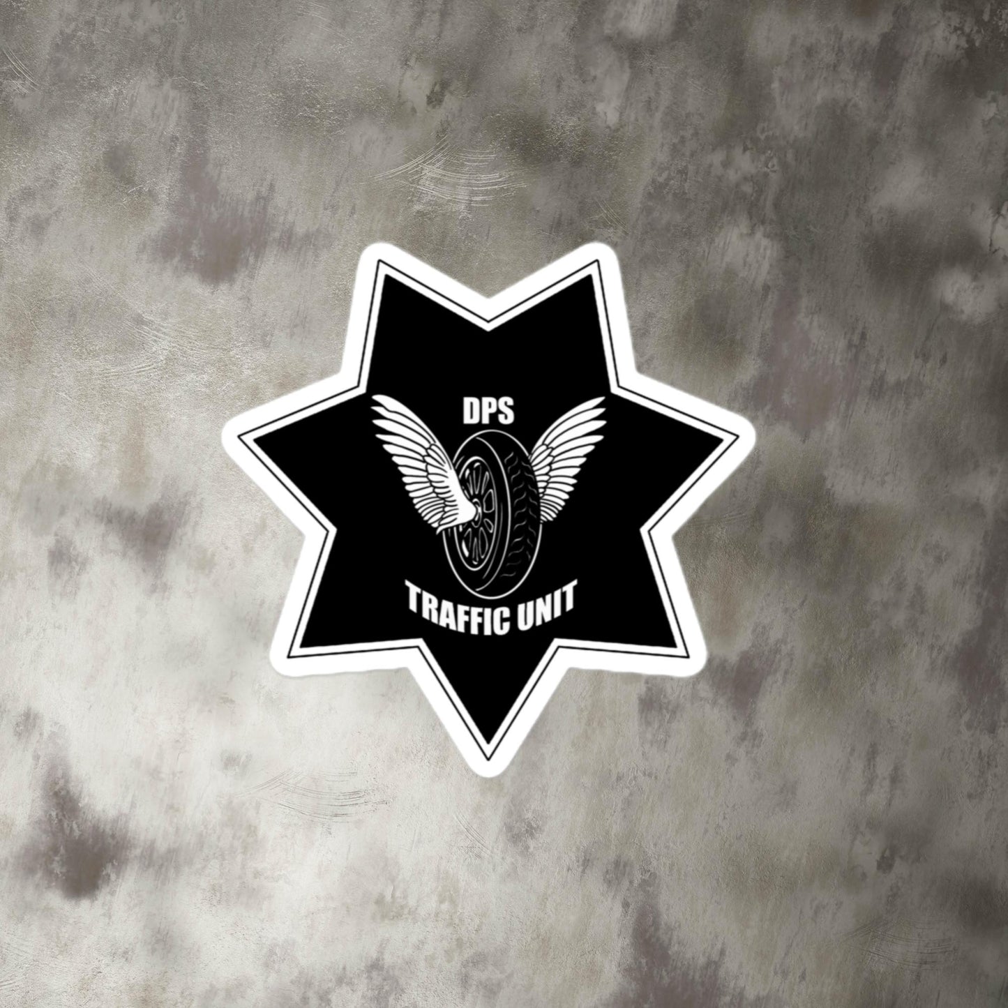 DPS Traffic Unit Sticker #2 (Motor Wheel)