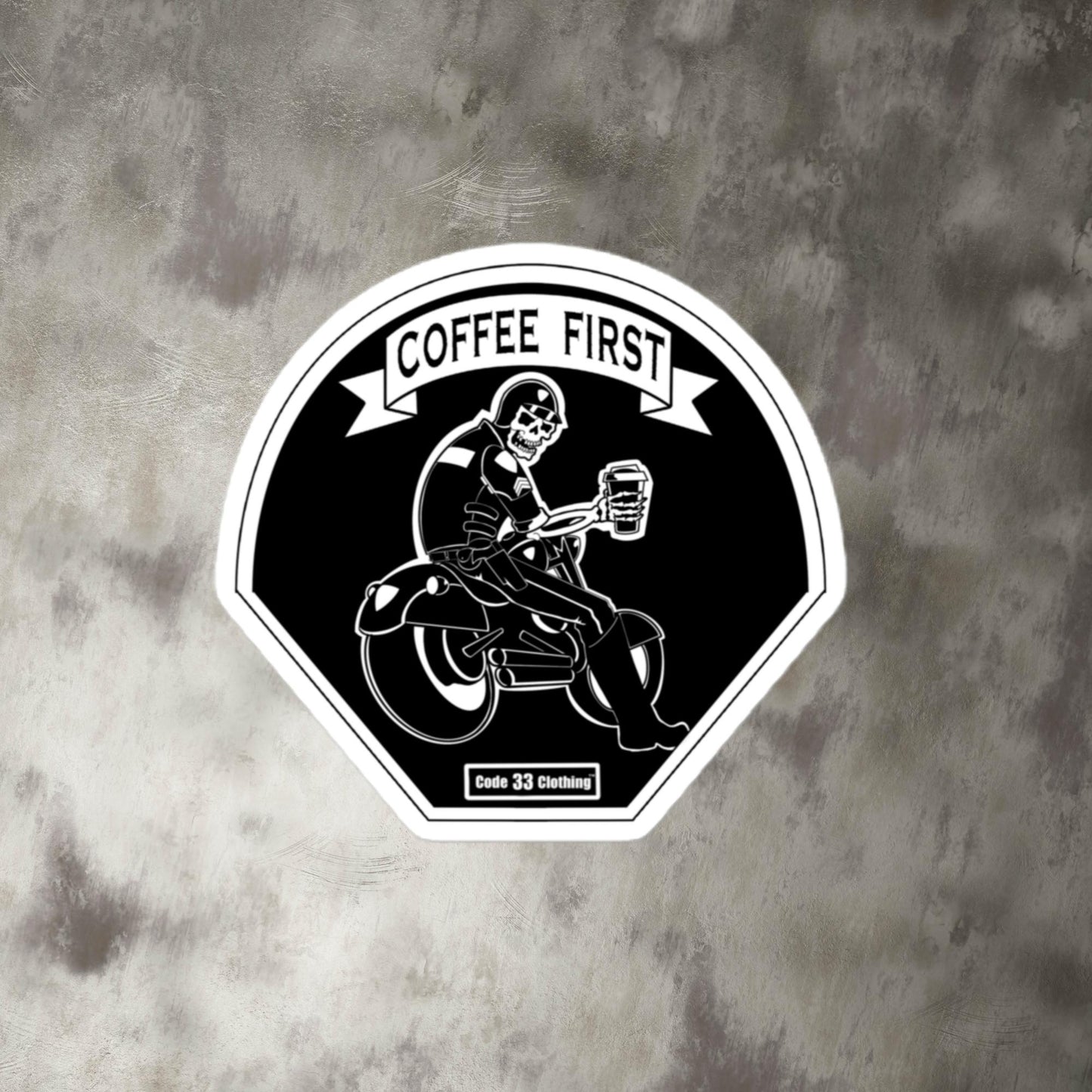Coffee First Sticker