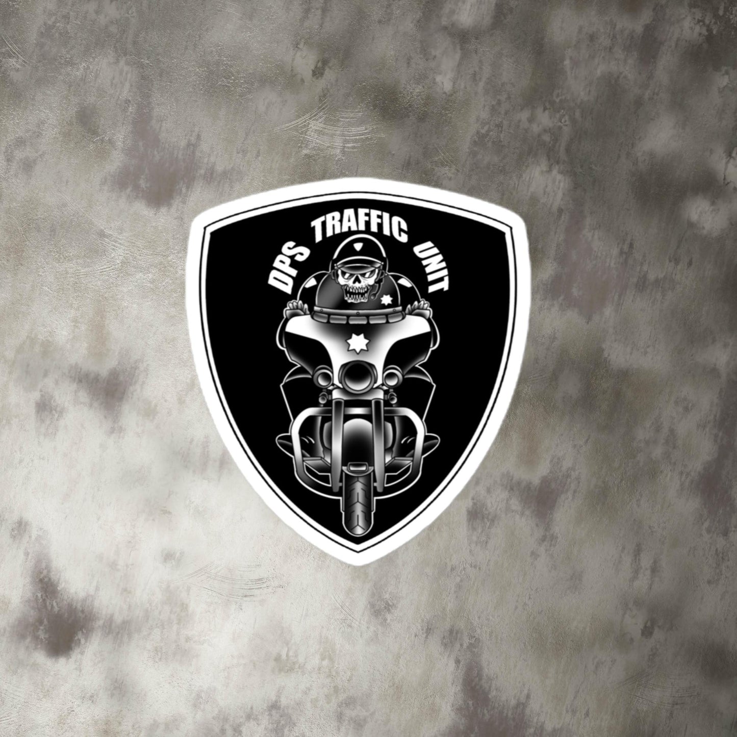 DPS Traffic Unit Sticker