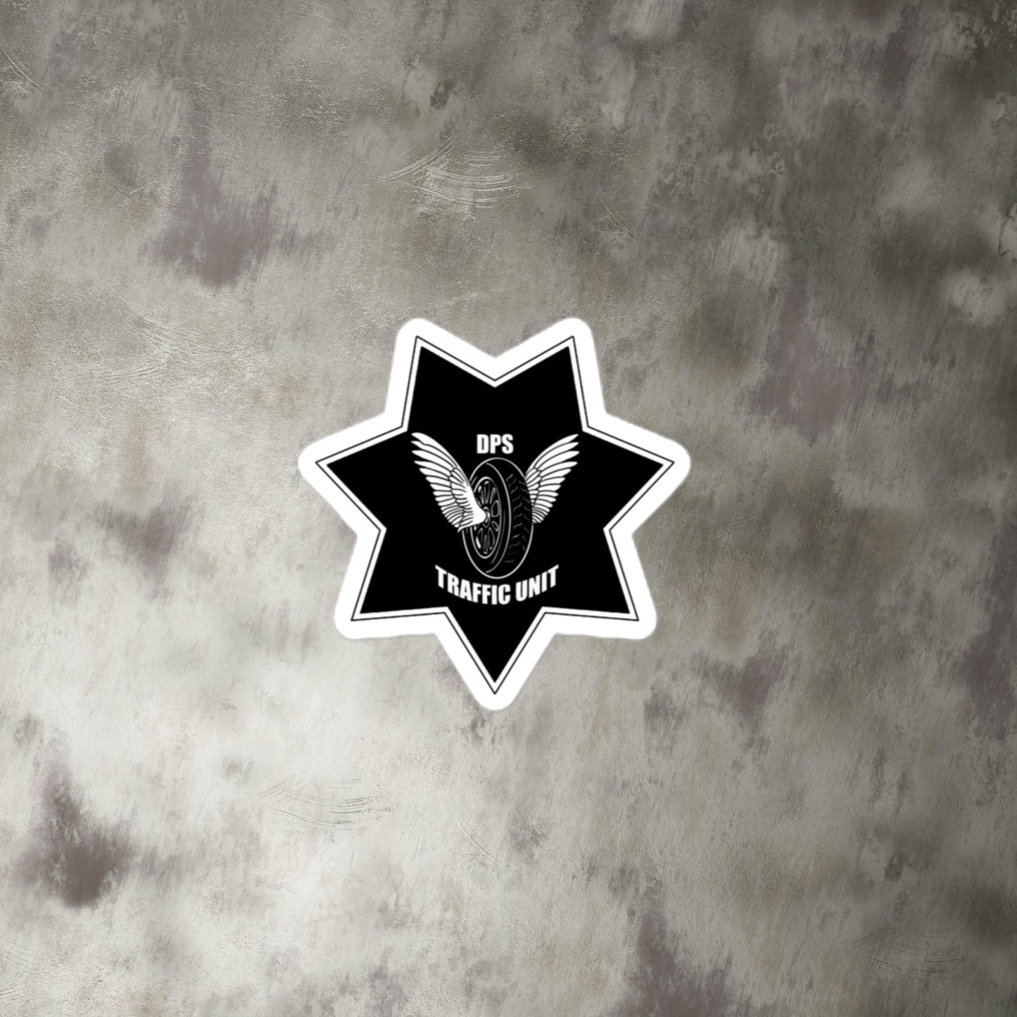 DPS Traffic Unit Sticker #2 (Motor Wheel)